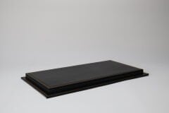 LYRD BOX - 1:18 ÖLÇEK - Pure Blackline SERGİLEME STANDI - (GOLD DİKİŞ) LY167