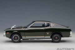 1/18 AUTOART Toyota Celica Liftback 2000GT (RA25) 1973 (Moss Green) - 78768