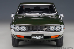 1/18 AUTOART Toyota Celica Liftback 2000GT (RA25) 1973 (Moss Green) - 78768