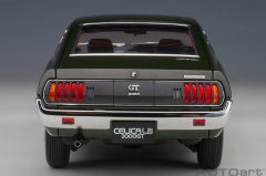 1/18 AUTOART Toyota Celica Liftback 2000GT (RA25) 1973 (Moss Green) - 78768