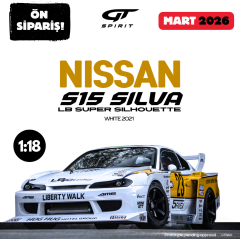 Ön Sipariş - 1/18 GT-SPIRIT - NISSAN - SILVIA (S15) COUPE N 23 LB SUPER SILHOUETTE 2021 - GT560
