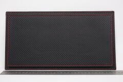 LYRD BOX - 1:18 ÖLÇEK - Absolute Carbon Black SERGİLEME STANDI - (KIRMIZI DİKİŞ) LY169