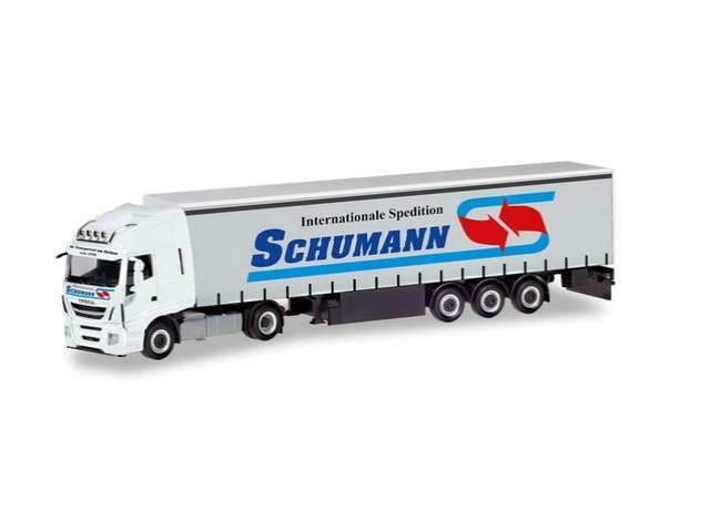 1/87 Iveco Stralis XP G.Sz. *Spedition Schumann*, white/grey