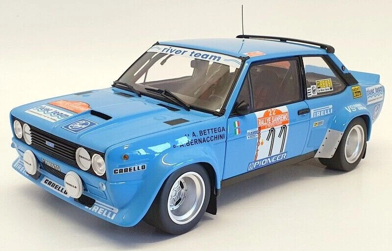 1/18 KYOSHO FIAT 131 ABARTH SANREMO RALLY 1983 #11 08376C