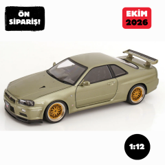 Ön Sipariş - 1/12 KK SCALE Nissan R34 Skyline GT-R V-Spec Nur Millennium Jade - KKDC120212-2