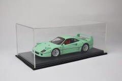 LYRD BOX - 1:18 ÖLÇEK - Classic Black SERGİLEME STANDI - (GRİ DİKİŞ) LY171