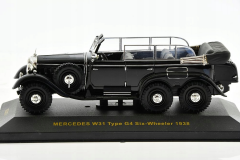 1/43 IXO-MODELS - MERCEDES BENZ - G4 (W31) SIX-WHEELER CABRIOLET OPEN 1938