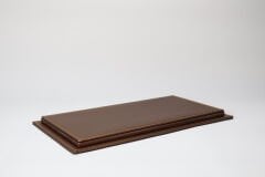 LYRD BOX - 1:18 ÖLÇEK - Carbon Bronze SERGİLEME STANDI - (GOLD DİKİŞ) LY175