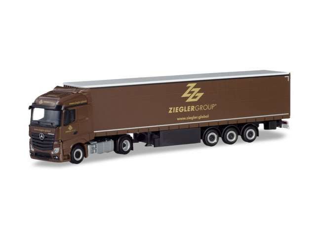 1/87 Mercedes Benz Actros S. G.Sz *Ziegler Group*, brown