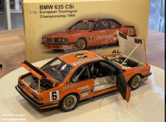 AUTOART - BMW - 6-SERIES 635CSi TEAM JAGERMEISTER N 6 EUROPEAN TOURING CAR CHAMPIONSHIP 1984 H.J.STUCK