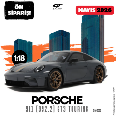 Ön Sipariş - 1/18 GT-SPIRIT - PORSCHE - 911 992-2 GT3 TOURING COUPE 2025 - GT577