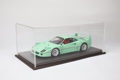 LYRD BOX - 1:18 ÖLÇEK - Brushed Alloy Bronz SERGİLEME STANDI - (GOLD DİKİŞ) LY177