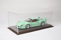 LYRD BOX - 1:18 ÖLÇEK - Brushed Alloy Copper SERGİLEME STANDI - (GOLD DİKİŞ) LY178