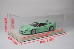 LYRD BOX - 1:18 ÖLÇEK - Brushed Alloy Copper SERGİLEME STANDI - (BAKIR DİKİŞ) LY179