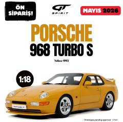 Ön Sipariş - 1/18 GT-SPIRIT - PORSCHE - 968 TURBO S COUPE 1993 - GT947