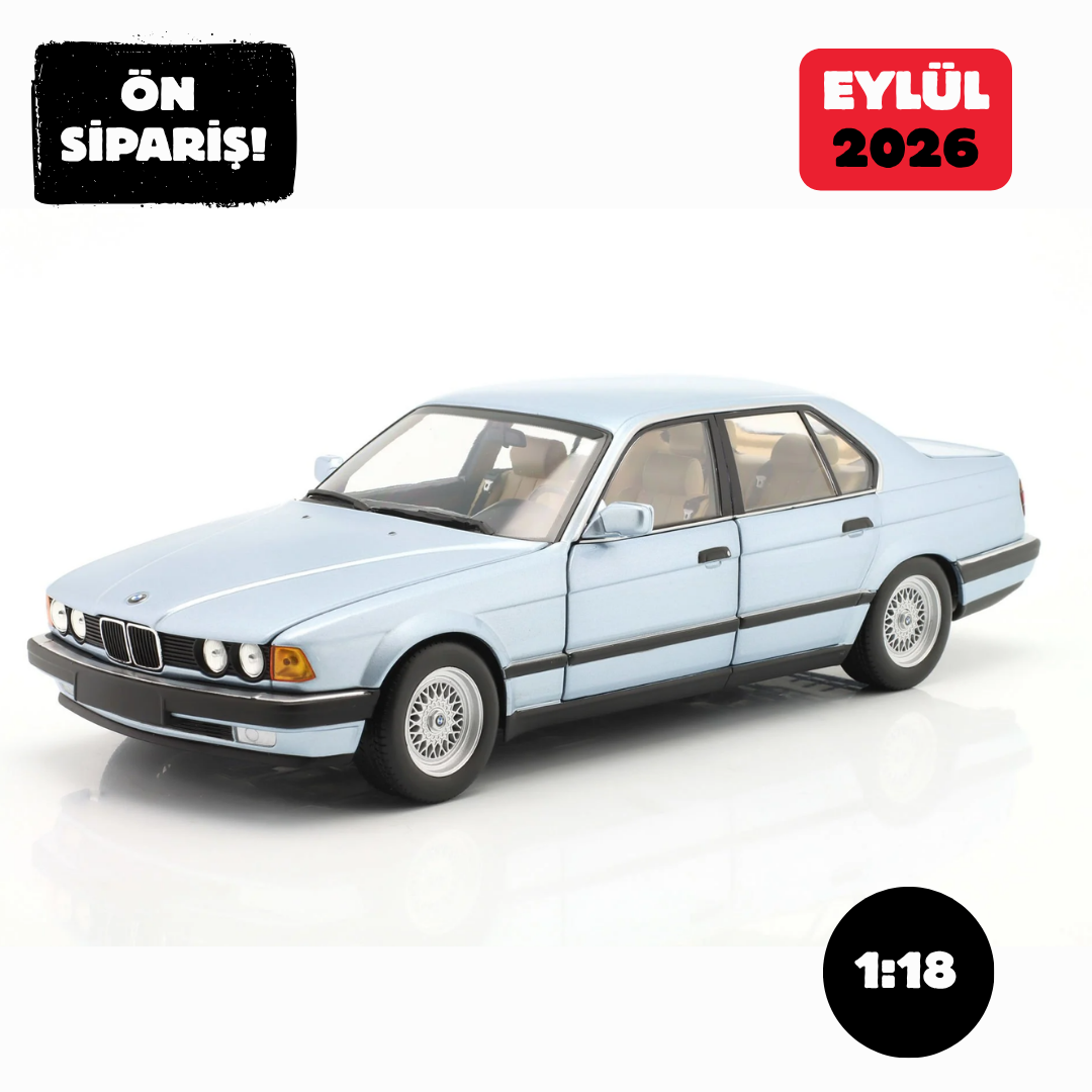 Ön Sipariş - 1/18 MINICHAMPS - BMW - 7-SERIES 730i (E32) 1986 - 100023008