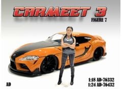 1/18 American Diorama car meet iii figure vii