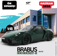Ön Sipariş - 1/18 GT-SPIRIT - PORSCHE - 911 992 COUPE BRABUS 900 ROCKET-R 2024 - GT959