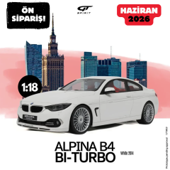 Ön Sipariş - 1/18 GT-SPIRIT - BMW - 4-SERIES ALPINA B4 BI-TURBO 2014 - GT963