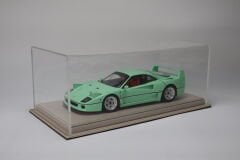 LYRD BOX - 1:18 ÖLÇEK - Ivory Carbon Elegance  SERGİLEME STANDI - (BAKIR DİKİŞ) LY181