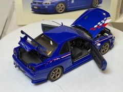 AUTOART - NISSAN - SKYLINE GT-R (R34) NISMO SPORT RESETTING VERSION 2007