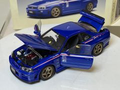 AUTOART - NISSAN - SKYLINE GT-R (R34) NISMO SPORT RESETTING VERSION 2007
