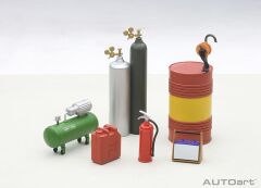 AUTOART - DİORAMA GARAJ SETİ V1 (TOOL SET)