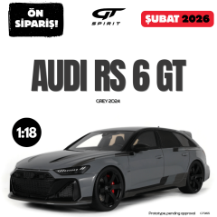 Ön Sipariş - 1/18 GT-SPIRIT - AUDI - A6 RS6 GT AVANT SW STATION WAGON 2024 - GT965