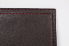 LYRD BOX - 1:18 ÖLÇEK - Marrone Rosso  SERGİLEME STANDI - (KIRMIZI DİKİŞ) LY182