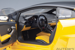 1/18 AUTOART Liberty Walk LB Silhouette Lamborghini Huracán GT (Metallic Yellow) - 79127