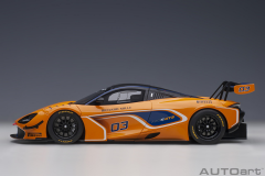 1/18 AUTOART McLaren 720S GT3 Presentation Car (Orange) #03 - 81942