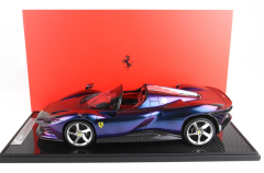 BBR - Ferrari Daytona SP3 Serie Icona SCALE 1/12 Chamaleon purple - Open roof