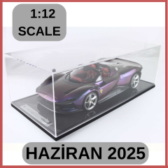 BBR - Ferrari Daytona SP3 Serie Icona SCALE 1/12 Chamaleon purple - Open roof