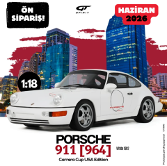 Ön Sipariş - 1/18 GT-SPIRIT - PORSCHE - 911 964 CARRERA CUP EDITION COUPE 1992 - GT995
