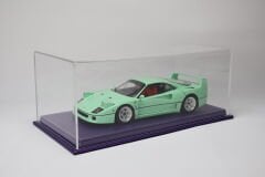 LYRD BOX - 1:18 ÖLÇEK - Violet Charm  SERGİLEME STANDI - (GRİ DİKİŞ) LY188