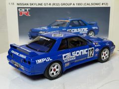 AUTOART - NISSAN - SKYLINE GT-R (R32) GROUP A 1993 (CALSONIC #12)
