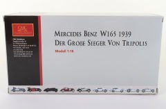 CMC - MERCEDES BENZ - F1 W165 SPIDER DER GROSSE SIEGER VON TRIPOLIS 1939