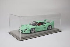 LYRD BOX - 1:18 ÖLÇEK - Silky Dove Grey  SERGİLEME STANDI - (GRİ DİKİŞ) LY191
