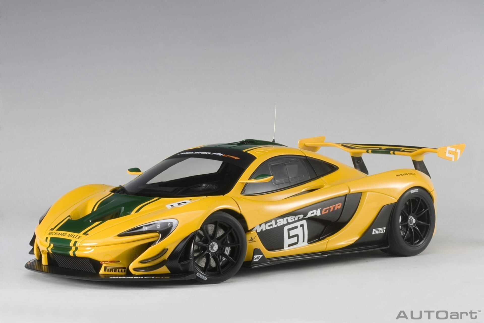 1/18 AUTOART McLaren P1 GTR (Yellow) - 81544
