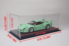 LYRD BOX - 1:18 ÖLÇEK - Contemporary Navy Grace  SERGİLEME STANDI - (GRİ DİKİŞ) LY192