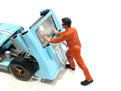 1/18 American Diorama Mechanic with orange jumpsuit - Ken - AD237900