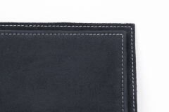 LYRD BOX - 1:18 ÖLÇEK - Obsidian Black Alcantara  SERGİLEME STANDI - (GRİ DİKİŞ) LY195