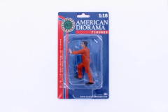 1/18 American Diorama Mechanic with orange jumpsuit - Ken - AD237900