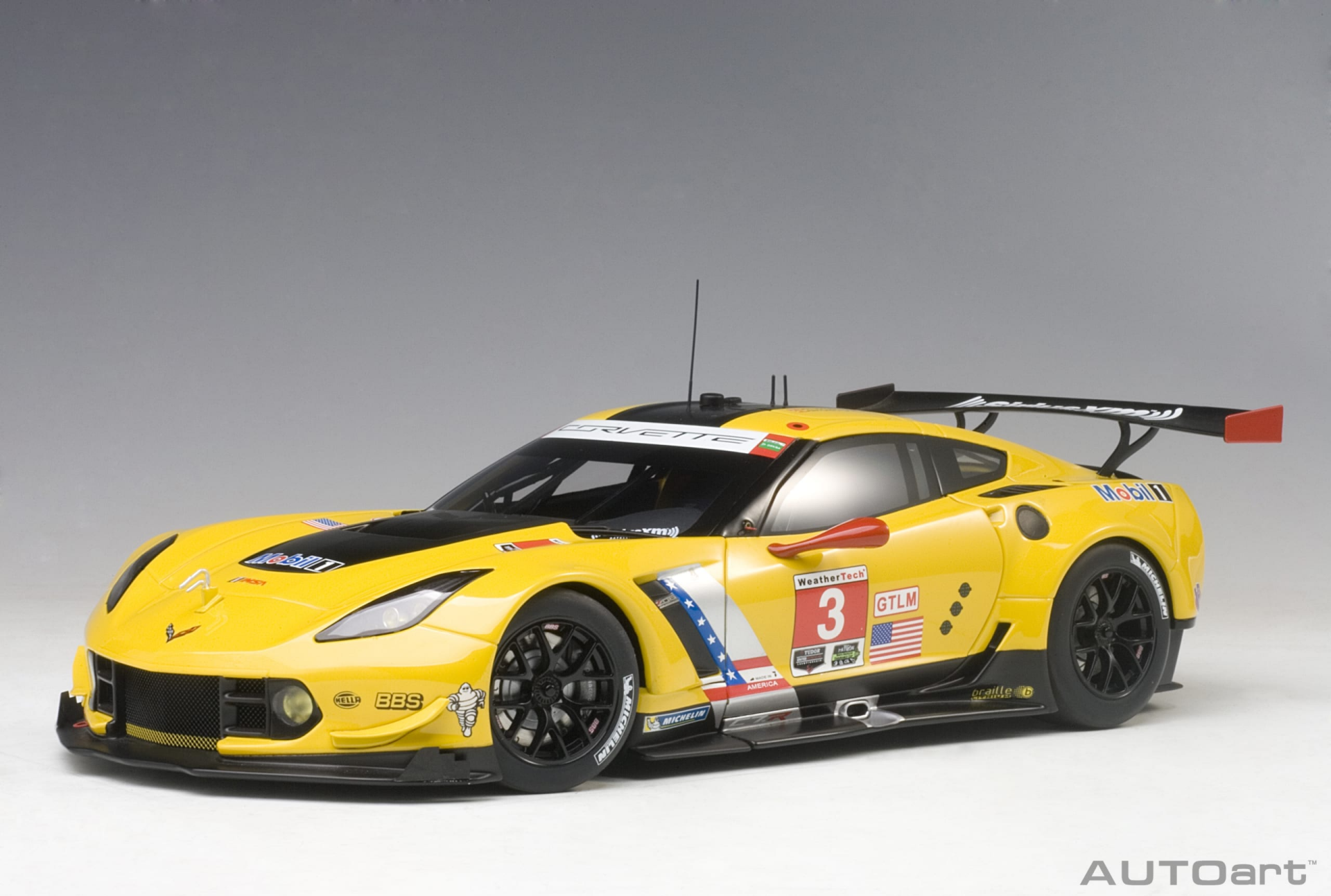 1/18 AUTOART Chevrolet Corvette C7.R Lime Rock - 81607