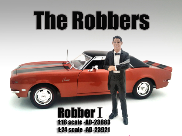 1/18 American Diorama The Robbers - Robber I - AD23883
