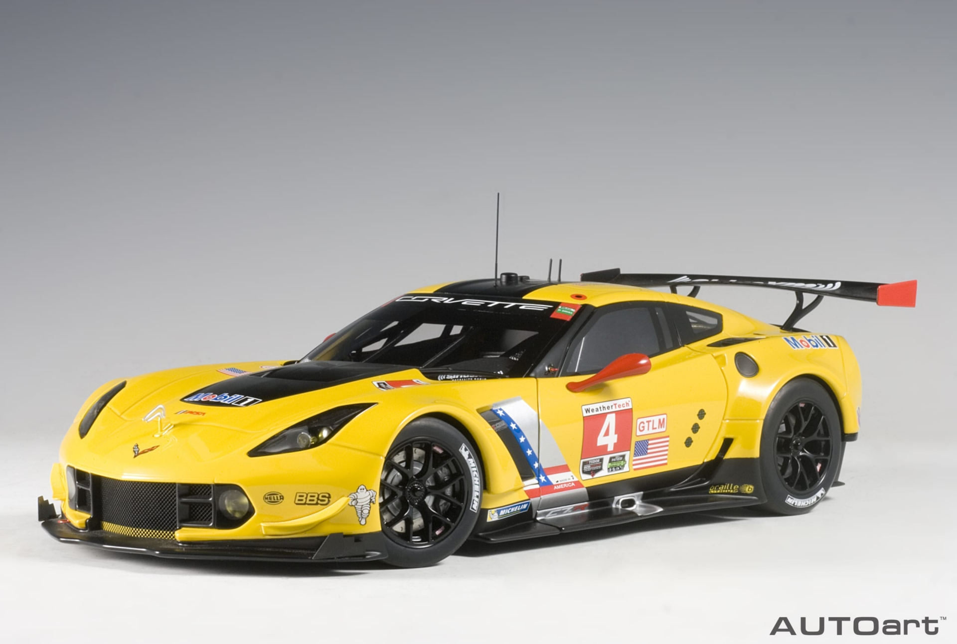 1/18 AUTOART Chevrolet Corvette C7.R Lime Rock - 81606