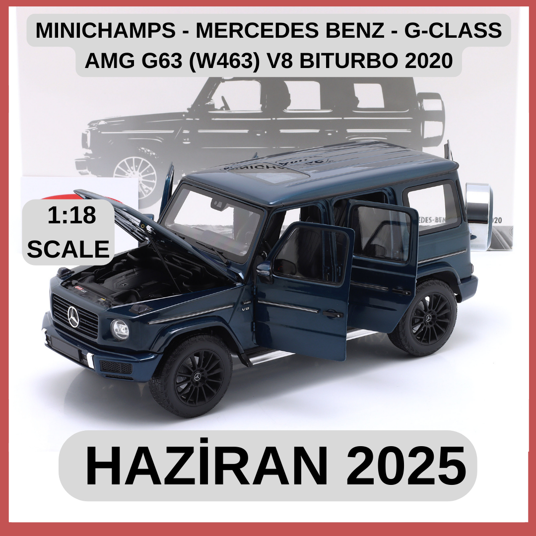 MINICHAMPS G-CLASS G63 (W463) V8 BITURBO