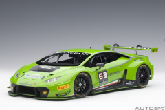 1/18 AUTOART Lamborghini Huracán GT3 Presentation Car (Verde Mantis) #63 - 81529