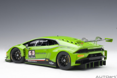 1/18 AUTOART Lamborghini Huracán GT3 Presentation Car (Verde Mantis) #63 - 81529