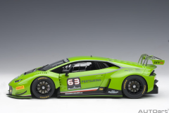 1/18 AUTOART Lamborghini Huracán GT3 Presentation Car (Verde Mantis) #63 - 81529